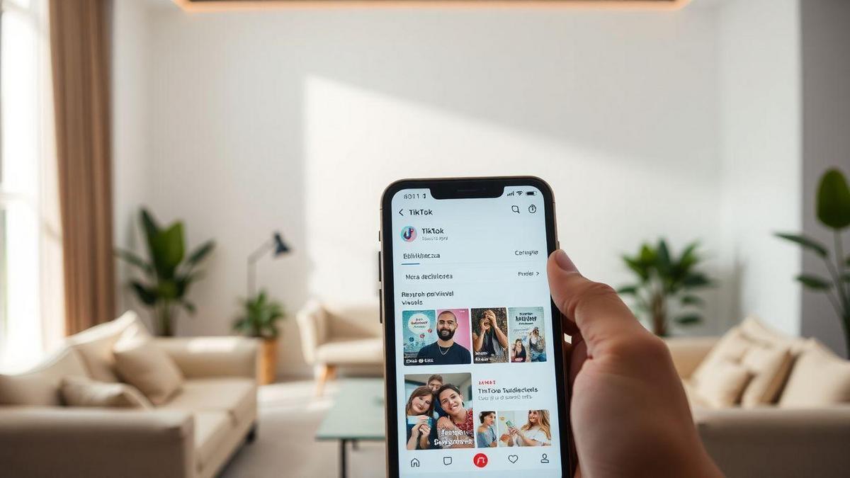 Onde fica a lixeira do TikTok?